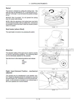 Photo 10 - New Holland T7.170 T7.185 T7.200 T7.210 Range / Power Command Operators Manual Tractor