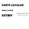 Photo 4 - Kawasaki 65TMV Parts Catalog Wheel Loader