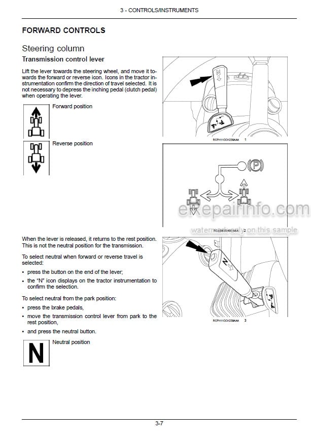 Photo 5 - New Holland T8.275 T8.300 T8.330 T8.360 T8.390 T8.420 Operators Manual Tractor PIN ZDRC06500 and above