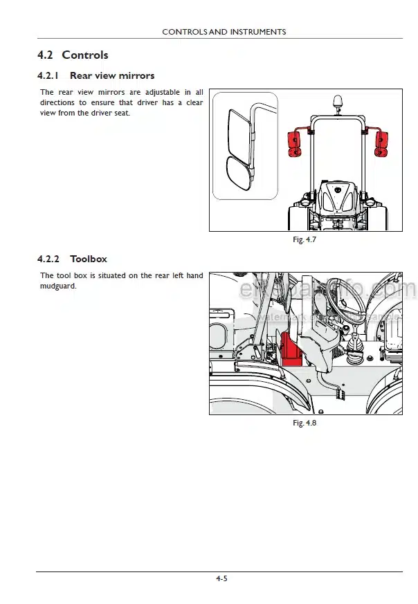 Photo 7 - New Holland T1010 T1030 230GM Operators Manual Mower 87722409