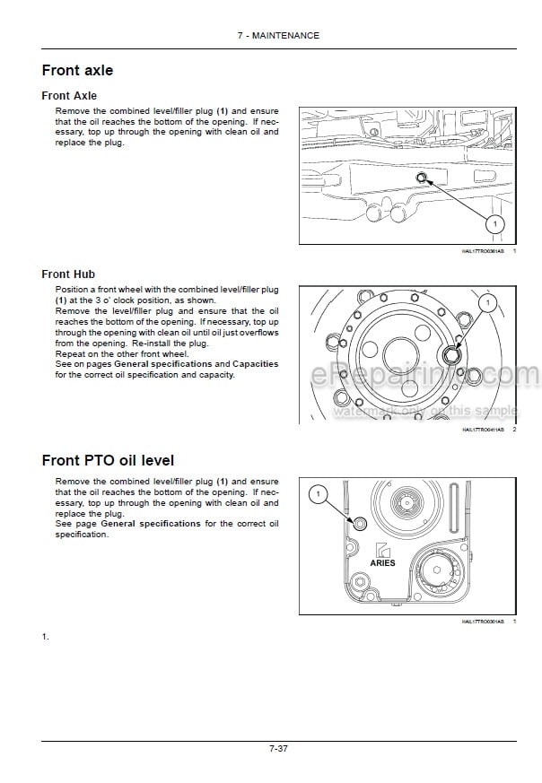 Photo 8 - New Holland T2304 Operators Manual Tractor 51426106