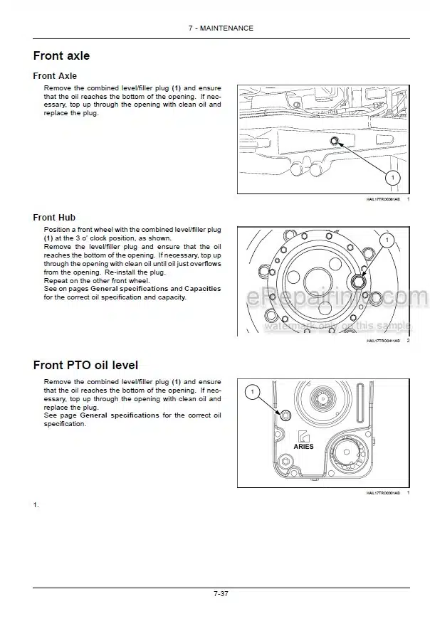 Photo 7 - New Holland T8.320 T8.350 T8.380 T8.410 T8.435 T8.380 SmartTrax T8.410 SmartTrax T8.435 SmartTrax Operators Manual Tractor 48159318