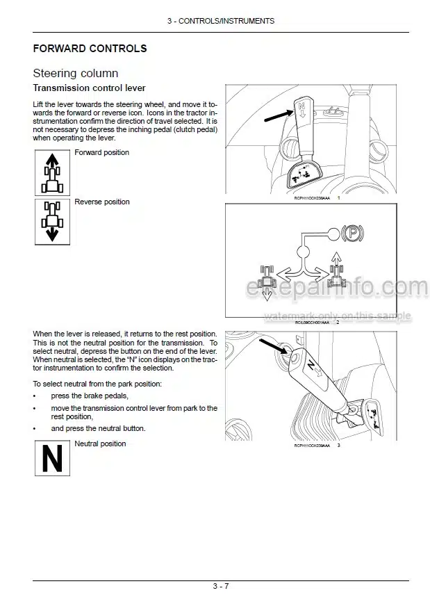 Photo 2 - New Holland T8.275 T8.300 T8.330 T8.360 T8.390 Operators Manual Tractor PIN ZBRC07000 and after