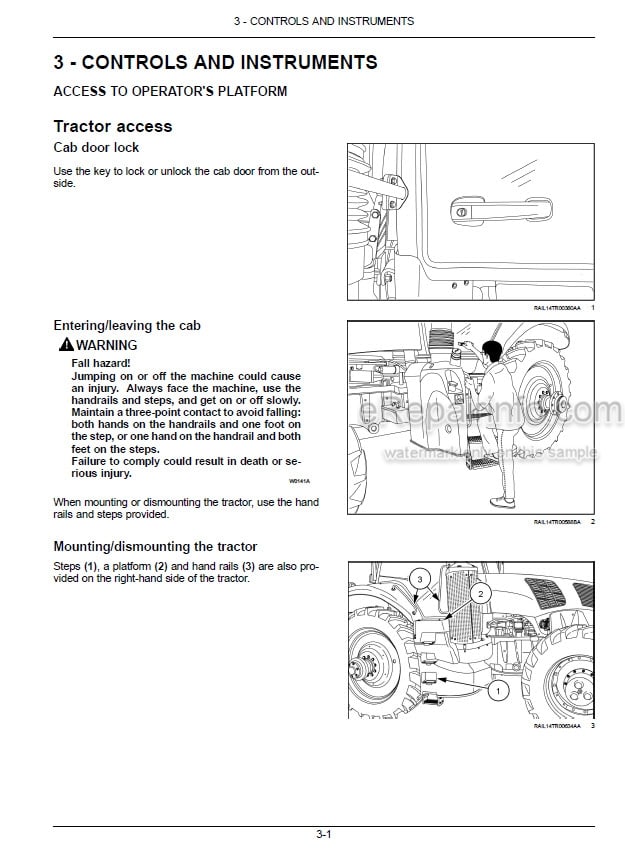 Photo 6 - New Holland T2304 Operators Manual Tractor 51426106