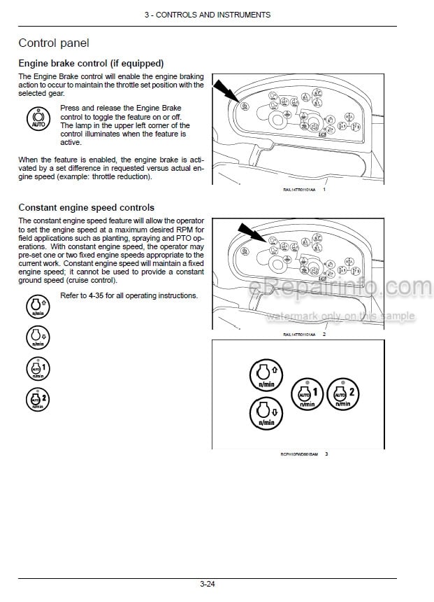 Photo 2 - New Holland T9.435 T9.480 T9.530 T9.565 T9.600 T9.645 T9.700 Stage IV Operators Manual Tractor 47754881