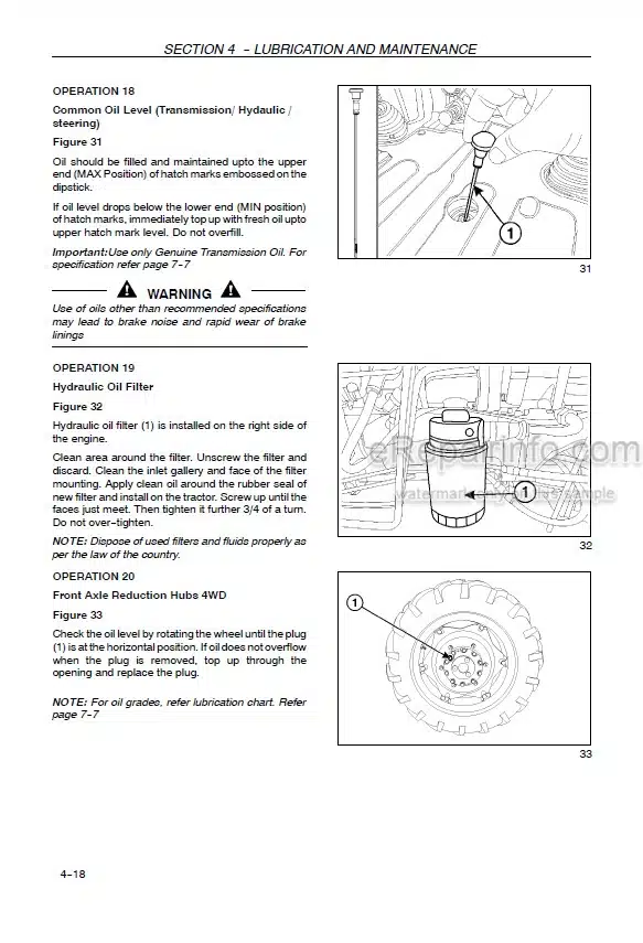 Photo 6 - New Holland T9.435 T9.480 T9.530 T9.565 T9.600 T9.645 T9.700 Stage IV Operators Manual Tractor 47739311