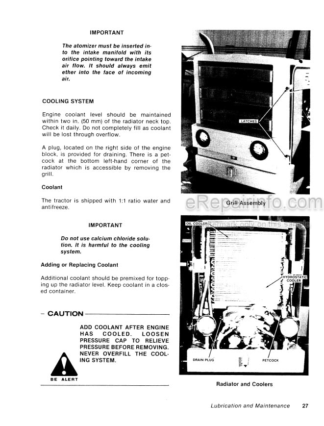 Photo 6 - Versatile 700 Series 2 Operators Manual 4WD Tractor 42070020