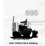 Photo 4 - Versatile 895 Operators Manual Tractor 42089510
