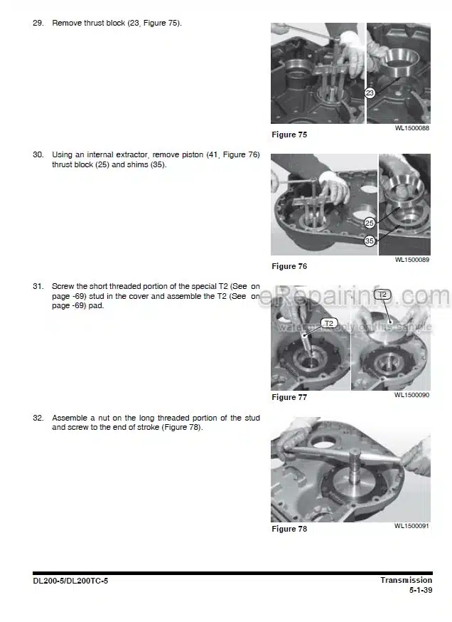 Photo 8 - Doosan DL160 Shop Manual Wheel Loader K1040197E