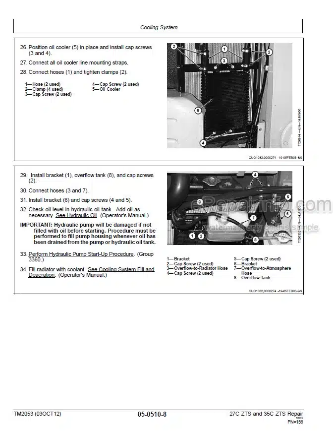 Photo 8 - John Deere 310SK 410K Repair Technical Manual Backhoe Loader With TMC TM12488