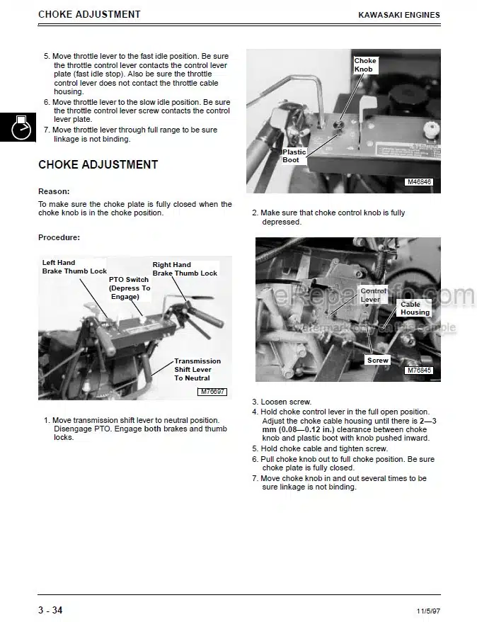 Photo 7 - John Deere 524K Repair Technical Manual 4WD Loader TM10687