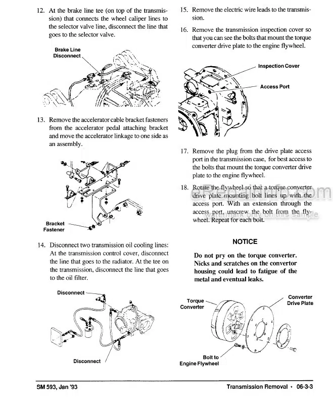 Photo 4 - Clark GPX30 GPX55 DPX30 DPX55 Service Manual Forklift SM593