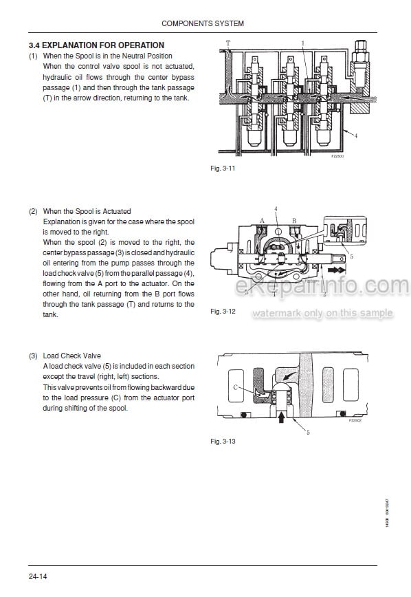 Photo 8 - Fiat Kobelco E9SR Evolution Workshop Manual Compact Excavator 604.13.247.00