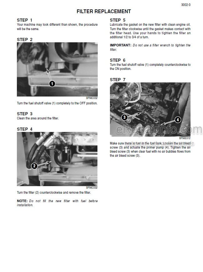 Photo 9 - Fiat Kobelco SL30B Service Manual Skid Steer Loader 604.13.057.01