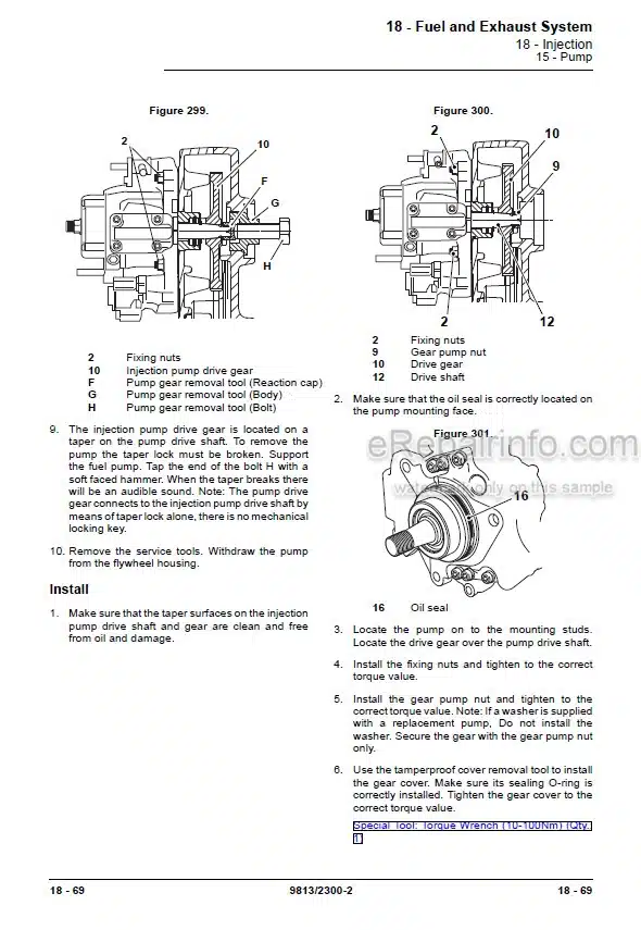 Photo 7 - JCB 3CX Compact Service Manual Backhoe Loader 9813-5450