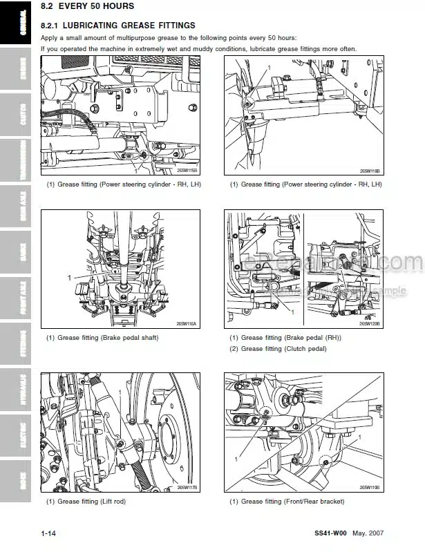 Photo 8 - Kioti Daedong FX751 Workshop Manual Tractor DT56-W00