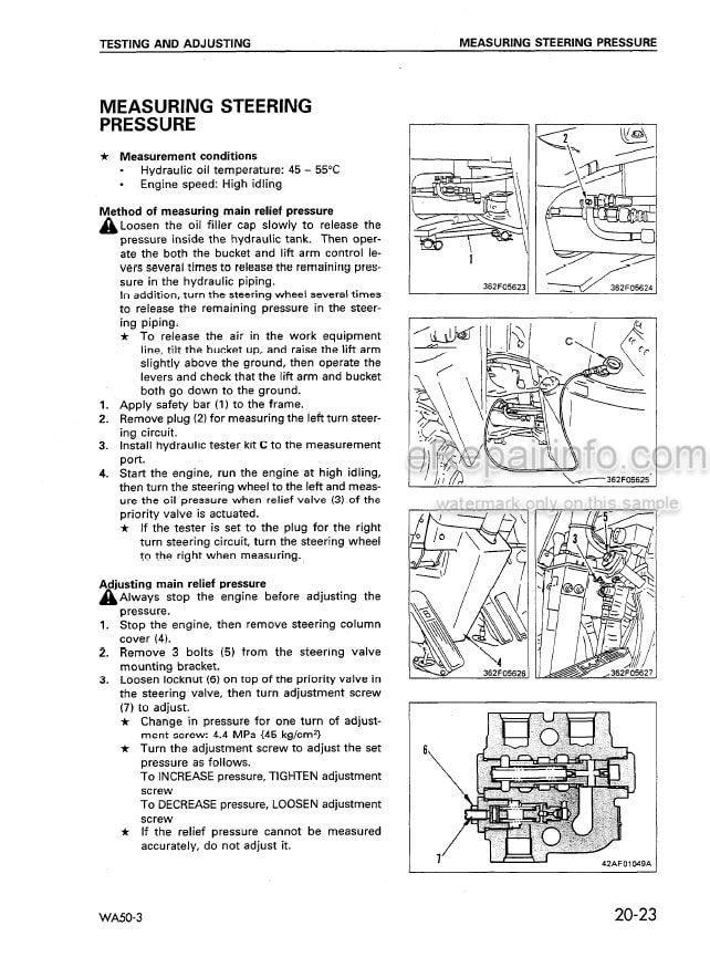 Photo 8 - Komatsu PC45MR-3 PC55MR-3 Shop Manual Excavator SEN04597-02