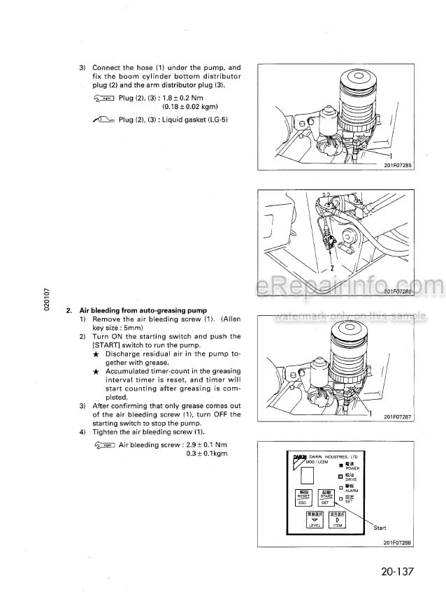 Photo 4 - Komatsu PC60-7 Shop Manual Excavator SEBM004101