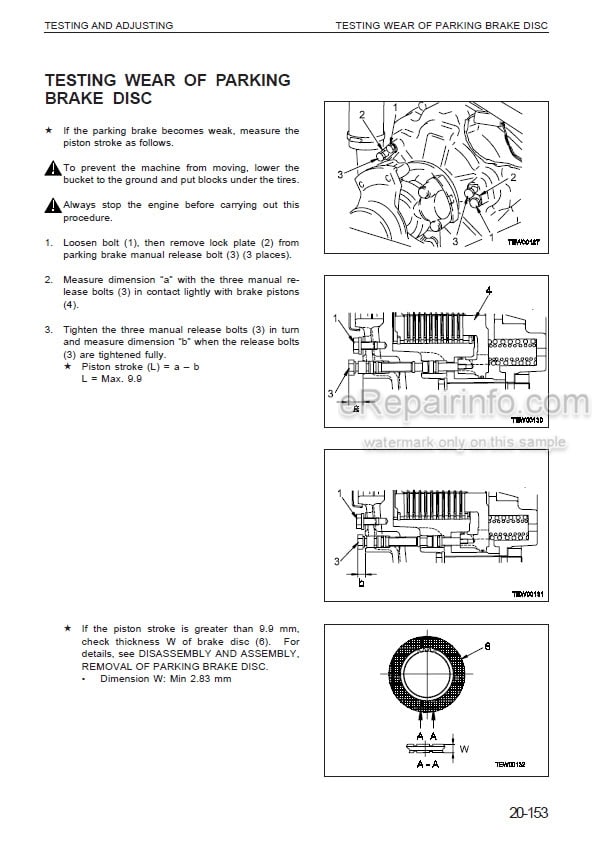 Photo 1 - Komatsu WA470-3 Shop Manual Wheel Loader VEBM480104