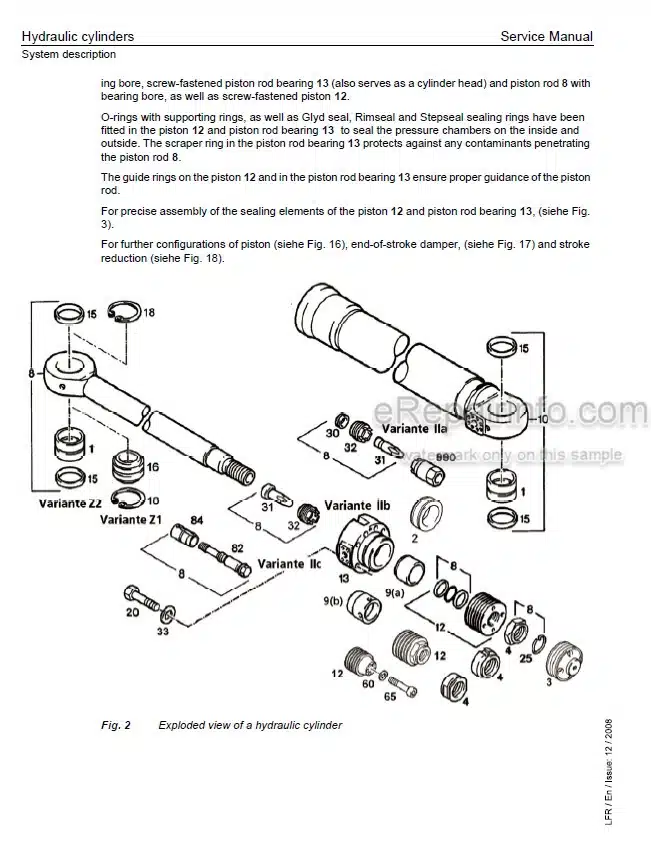 Photo 6 - Liebherr R924 Compact Service Manual Hydraulic Excavator