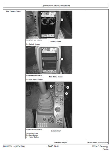 Photo 7 - John Deere 300D 310D 315D Operation And Test Manual Backhoe Loader TM1496