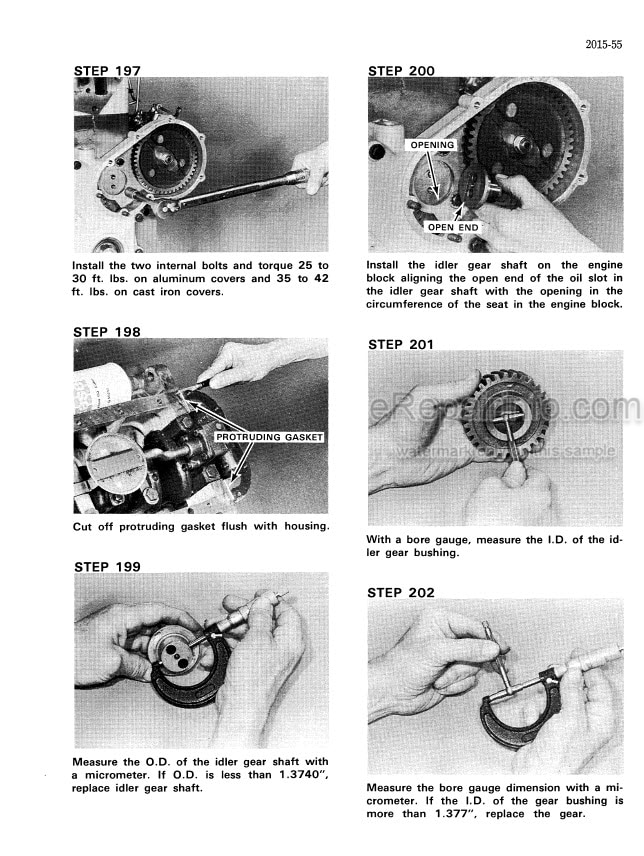 Photo 7 - Case 321D Service Manual Small Wheel Loader 7-29290
