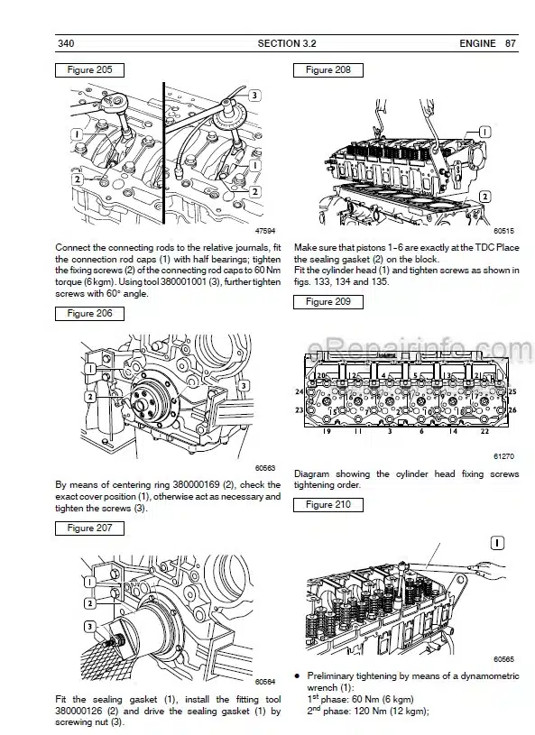 Photo 8 - Case 325 Service Manual Articulated Truck 9-35401