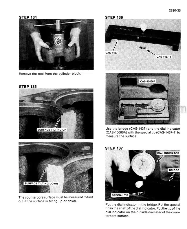 Photo 7 - Case 350B Service Manual Crawler Dozer 9-67880