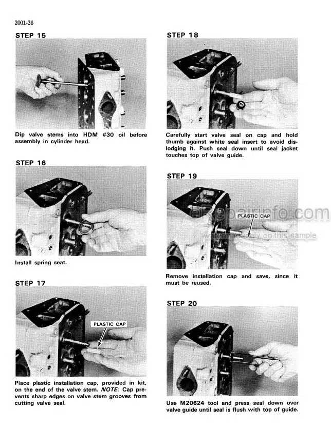 Photo 12 - Case 480C Service Manual Backhoe Loader 9-66026