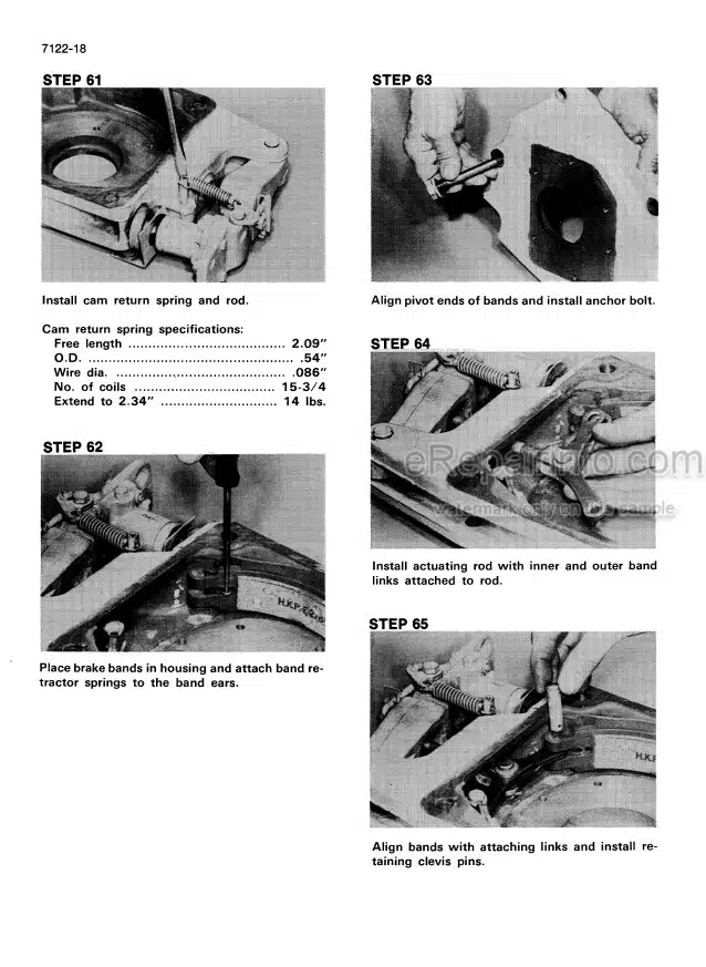 Photo 7 - Case 500 W5 W5A Service Manual Loader 9-76231