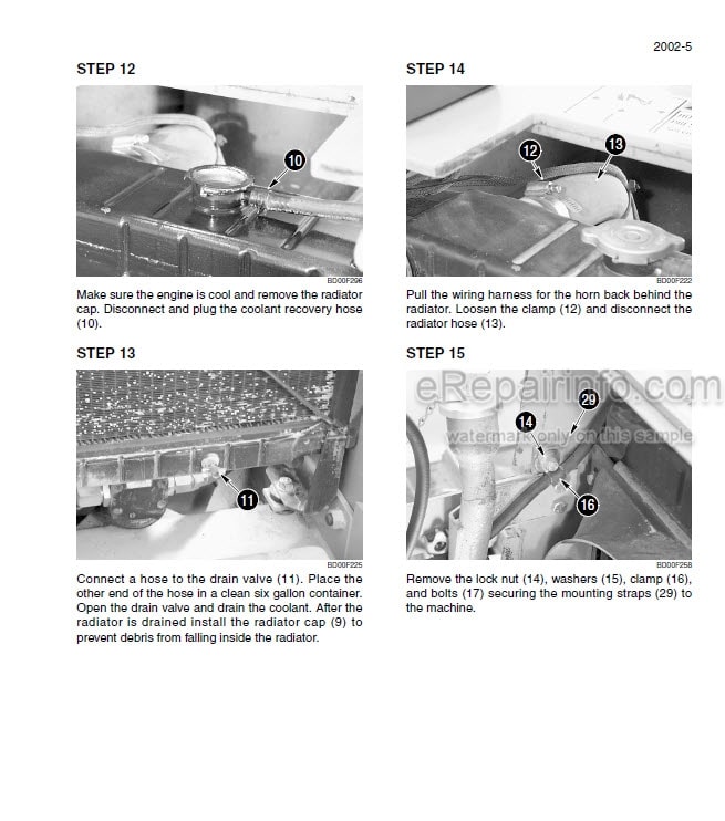 Photo 1 - Case 550H Service Manual Crawler 7-16170