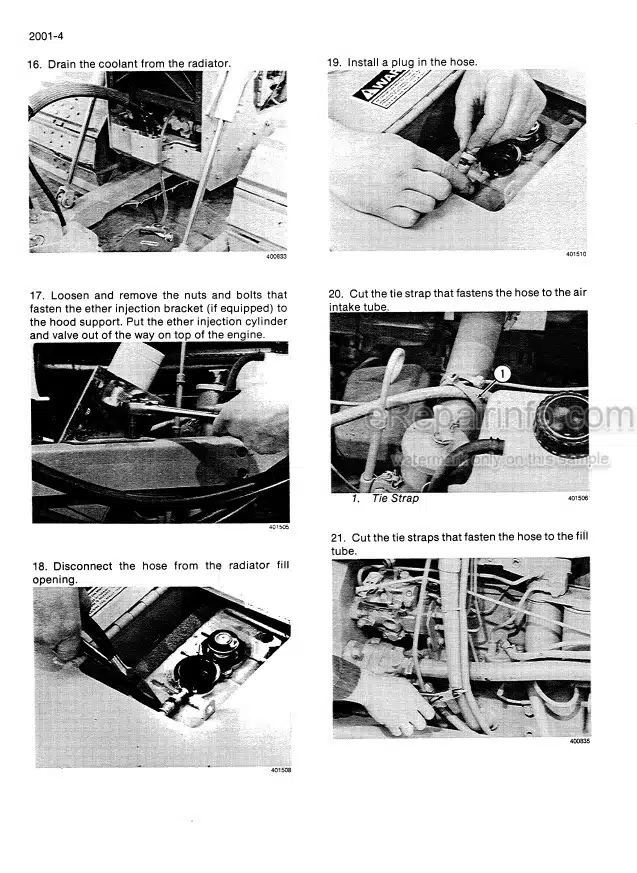 Photo 7 - Case 550E Service Manual Crawler 8-16692
