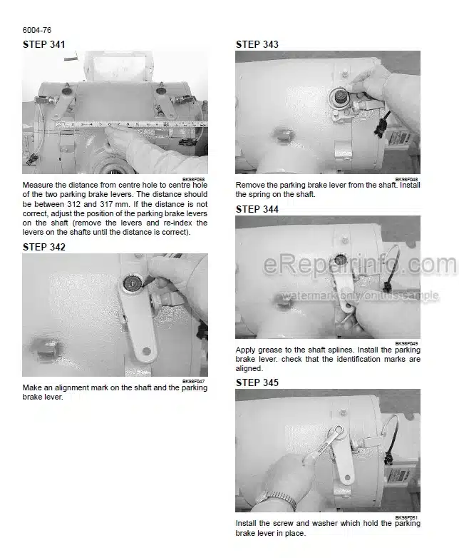 Photo 7 - Case 5130 6130 7130 Axial Flow Service Manual Combine 47511959