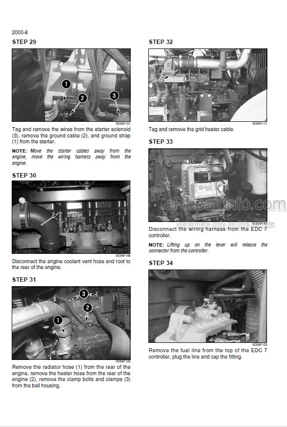 Photo 6 - Case 621F Tier 4 Service Manual Wheel Loader 47387703