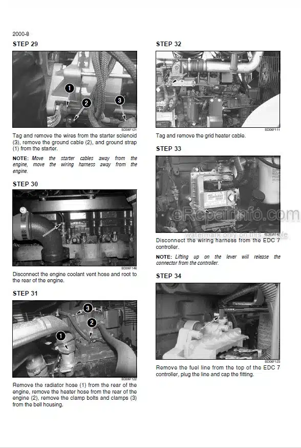 Photo 7 - Case 650 Service Manual Crawler 8-11261