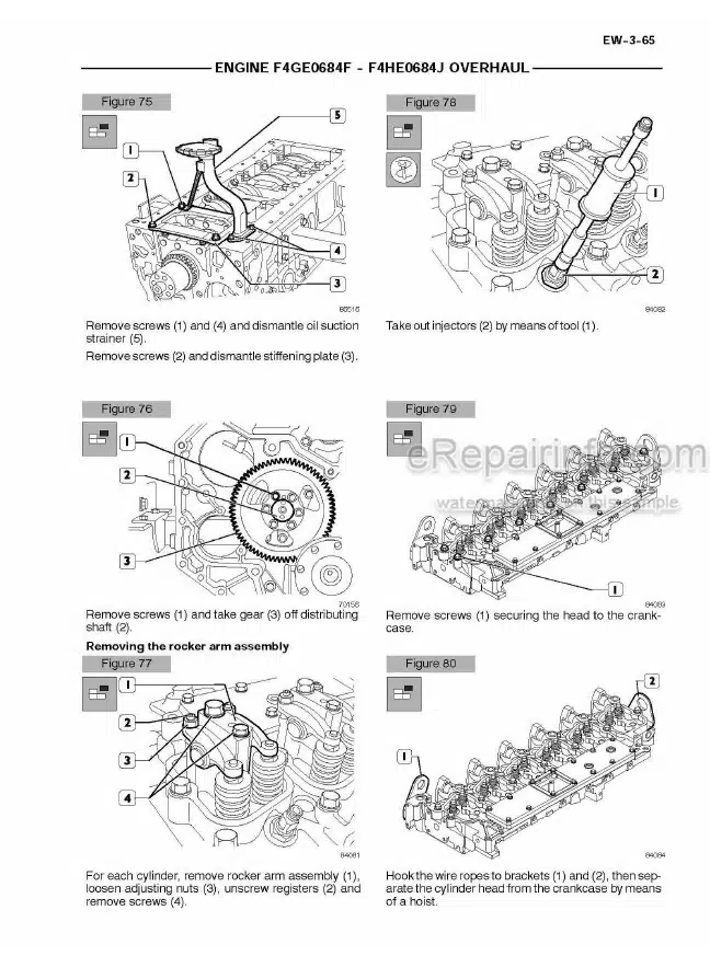 Photo 8 - Case 668T-M2 668T-E2 Service Manual Engine 6-47950