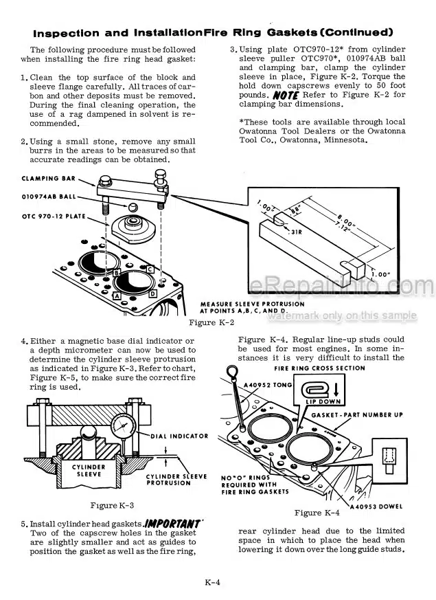 Photo 1 - Case 680B 680C Service Manual Loader Backhoe 9-71984