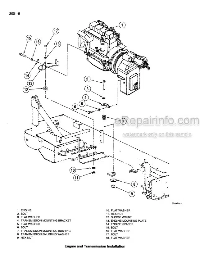 Photo 1 - Case 686G 686GXR Service Manual Telescopic Handler 7-89650