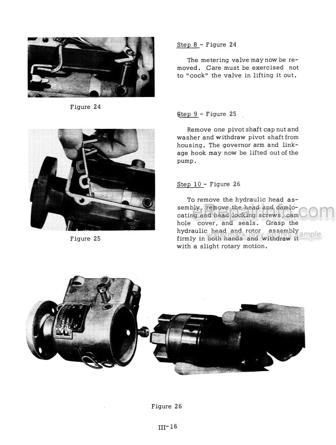 Photo 9 - Case 800 1000 Service Manual Crawler 9-72062