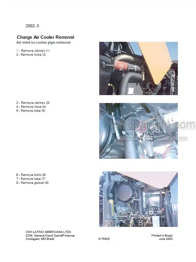 Photo 7 - Case 850E 855E Service Manual Crawler 8-17012