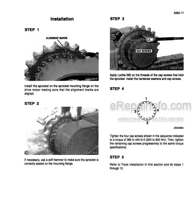 Photo 1 - Case 9040B Troubleshooting And Schematic Manual Excavator 7-63132