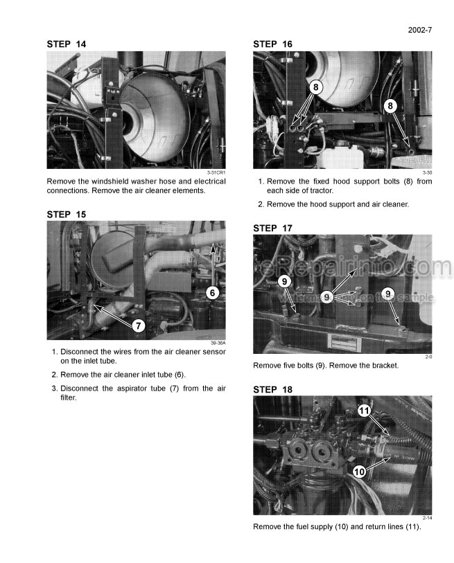 Photo 8 - Case D Series Service Manual Tractor And Engine 5632
