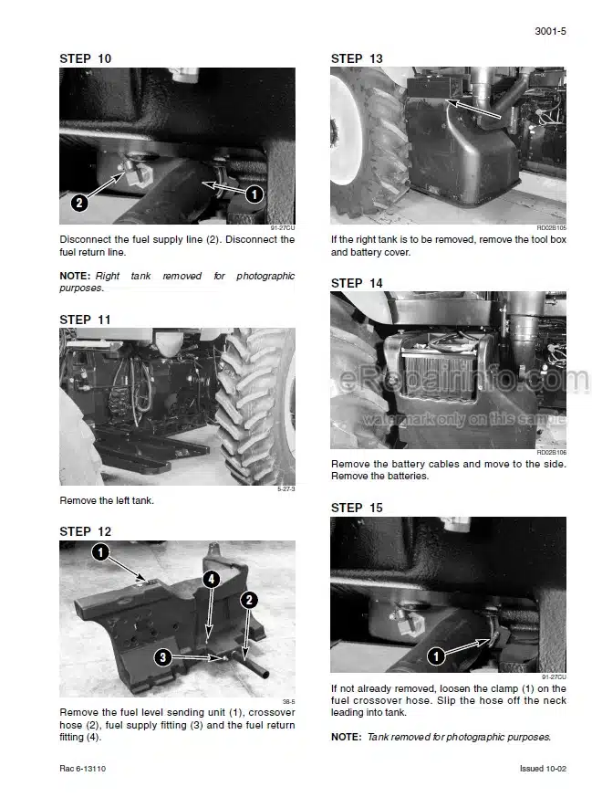 Photo 8 - Case MX180 MX200 MX220 MX240 MX270 Magnum Service Manual Tractor 7-85709R0