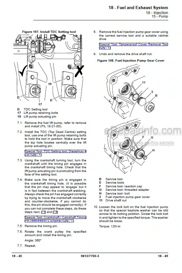 Photo 7 - JCB CT160 CT260 Service Manual Tandem Roller 9813-7750