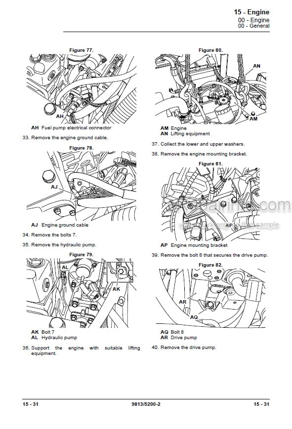 Photo 2 - JCB 1THT Service Manual Dumper 9813-5200