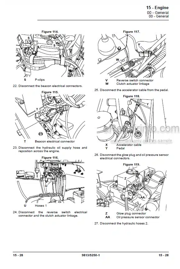 Photo 8 - JCB 1THT Service Manual Dumper 9813-5200