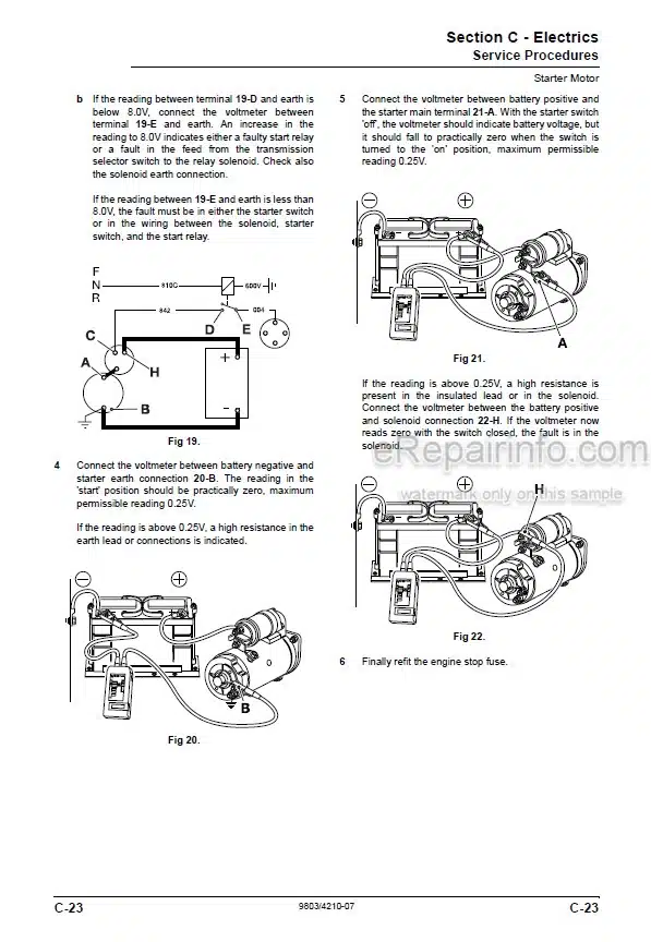 Photo 8 - JCB 406 409 Service Manual Wheel Loader 9803-4310