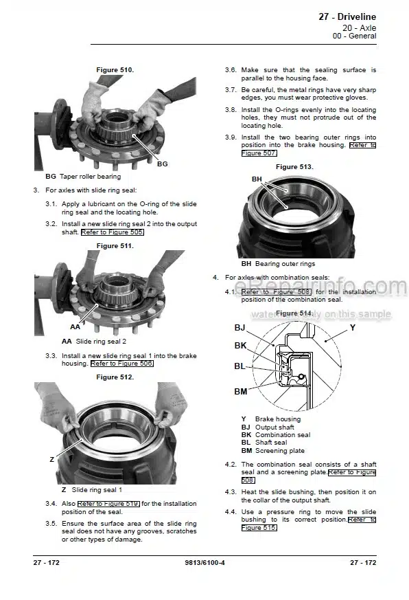 Photo 2 - JCB 427 435S 437 Service Manual Wheel Loader 9813-6100