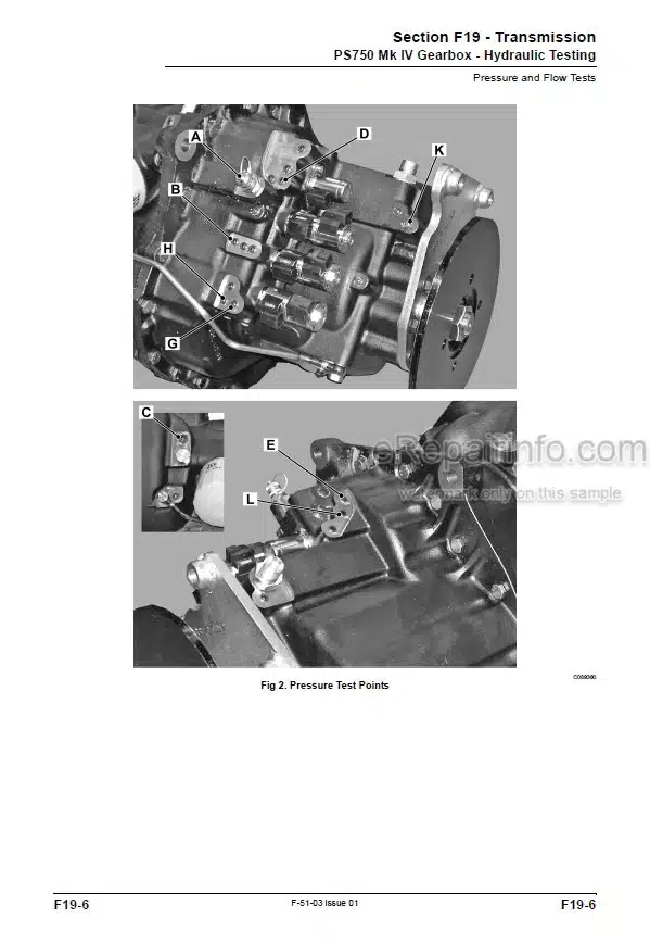 Photo 8 - JCB WLS 432ZX Service Manual Wheel Loader 9813-0800