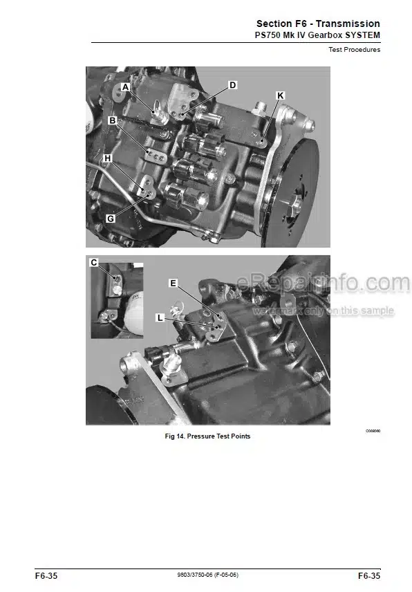Photo 7 - JCB Side Engine Loadall Service Manual Telescopic Handler 9803-3730